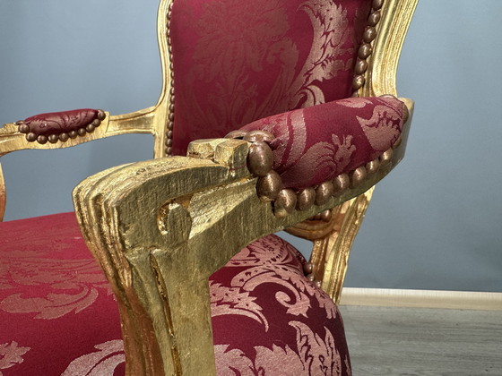 Image 1 of Poltrona in stile Luigi XV