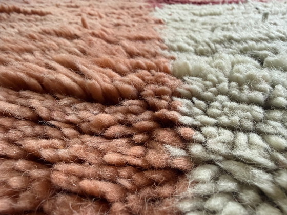 Image 1 of Tappeto marocchino astratto vintage 291 × 203 cm – Lana annodata a mano