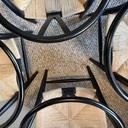 4x Wishbone-Stühle, entworfen von Hans Wegner