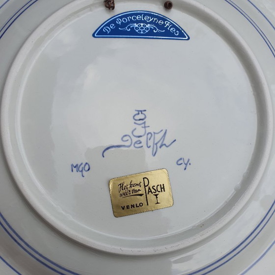 Image 1 of Delfs porselein van de Porceleyne fles Royal Delft Holland 1961