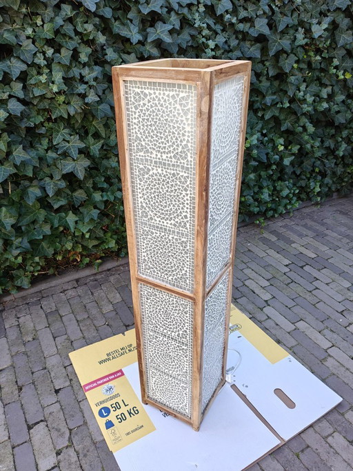 Lampada da Terra Mosaico Orientale 120cm