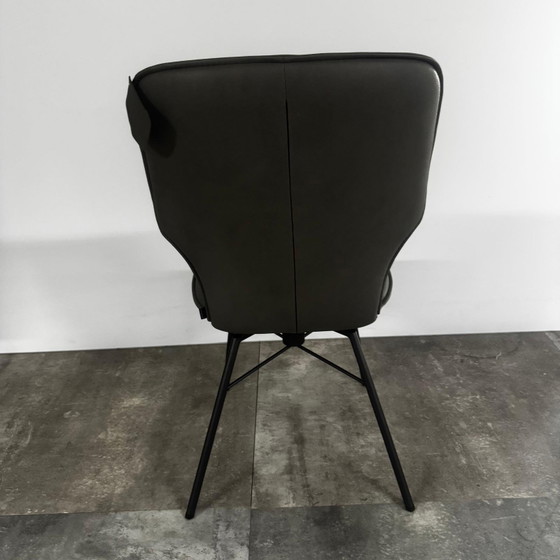 Set Nevio da 4 – Bert Plantagie, Sedie da pranzo, Plastic, Textile (photo 4 of 5)