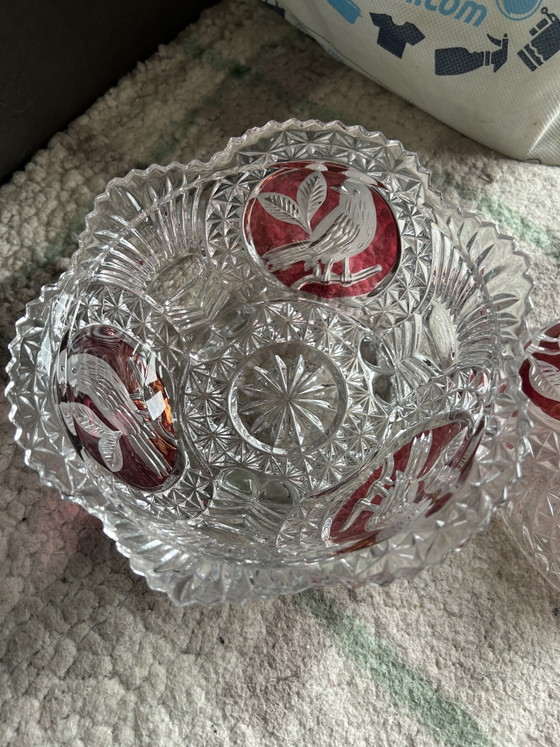 Kristallen Bonbonnière – Schalen, Glass (photo 4 of 5)