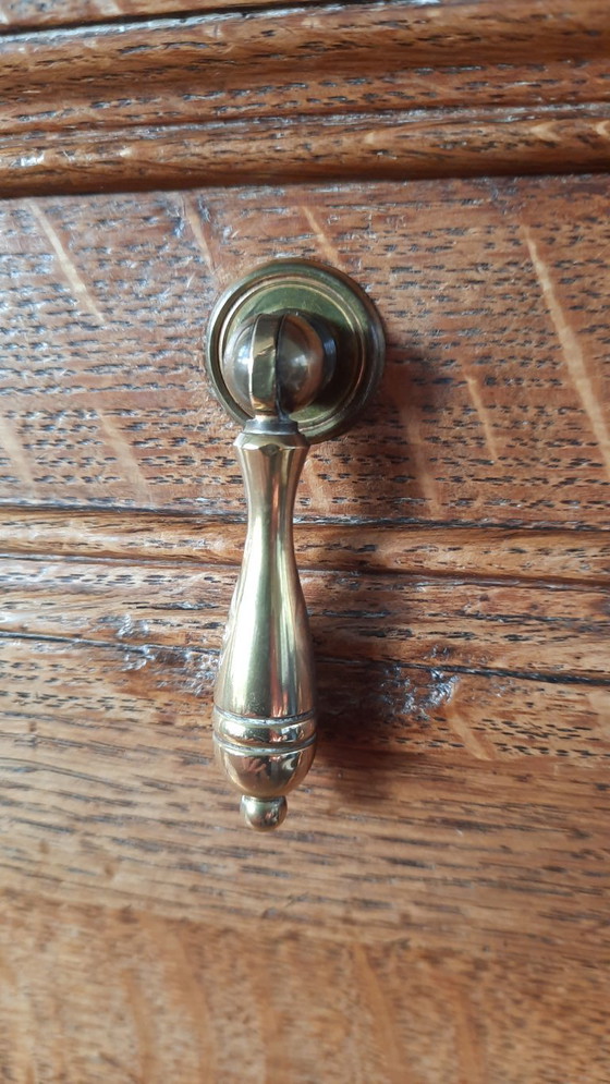 Image 1 of Mobile antico in legno massello (2 parti)