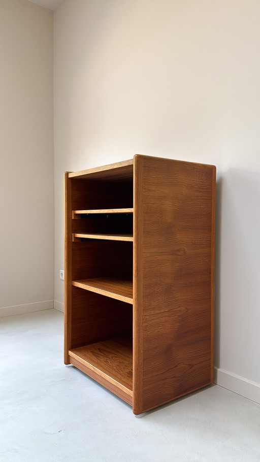 Vintage Deens teakhouten kast (audio- of platenmeubel) – opbergkast, Wood (photo 2 of 9)