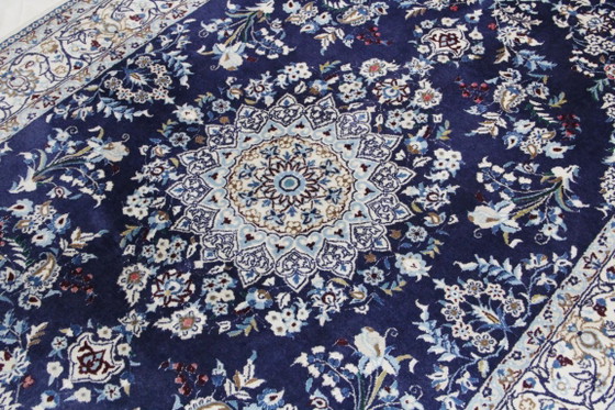 Image 1 of Original Handgeknüpfter Perserteppich Nain 9 LA Fein mit Seide 345 x 150 cm