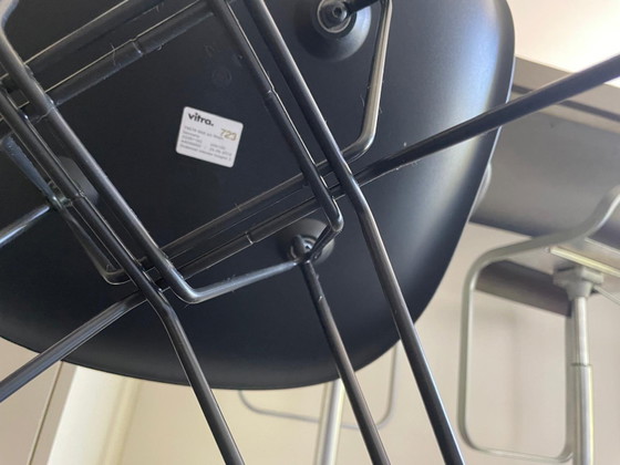 Image 1 of 2x Vitra Eames DSR noir