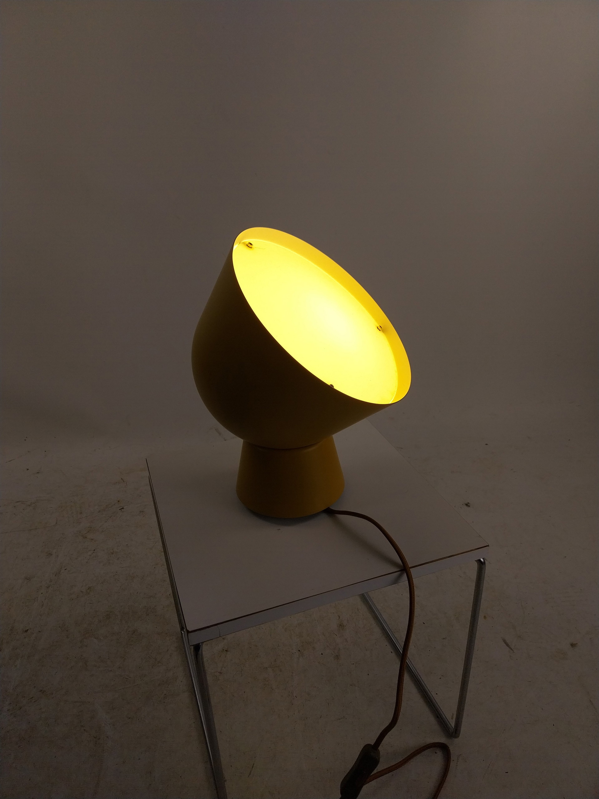 1 X Ikea Ps Table Lamp By Ola Wihlborg 1990's Ochre Yellow