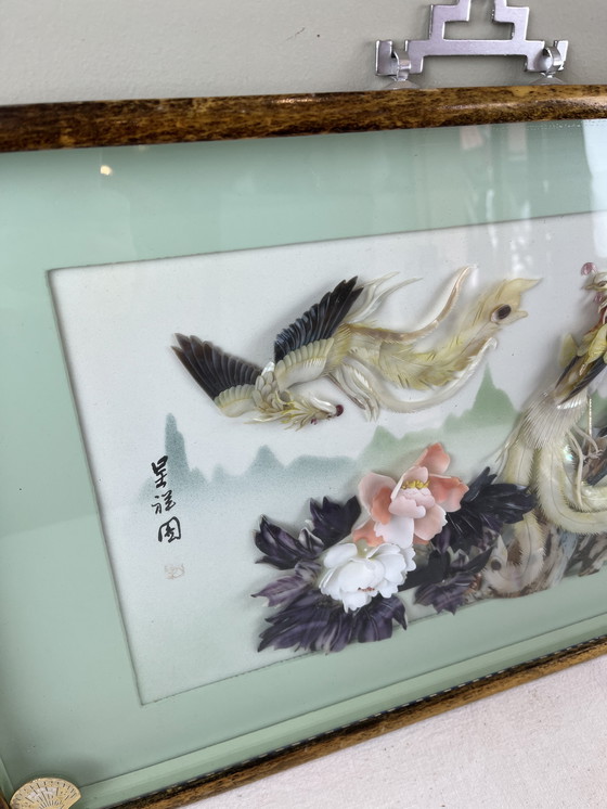 Image 1 of Pannello asiatico in madreperla