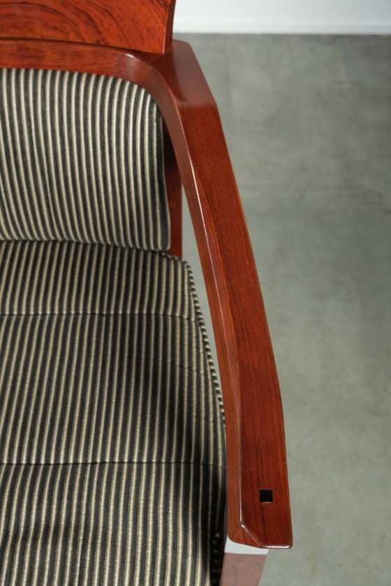 Image 1 of 4 x Fabric Schuitema designer dining chair with armrests from the Decoforma series