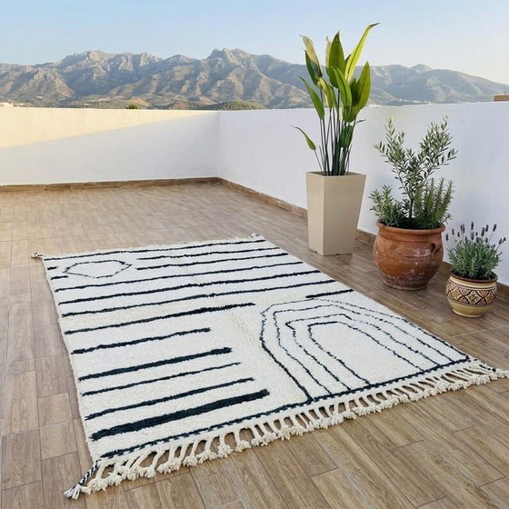 Alfombra de auténtica lana pura de 140 x 260 cm. – Aime Té, Wool (photo 3 of 6)