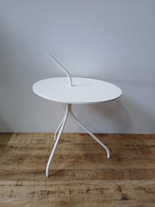 1x Bert Plantagie Triple side table, white