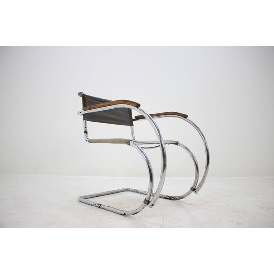 Image 1 of Vintage chair for Mücke Melder in iron and fabric 1930