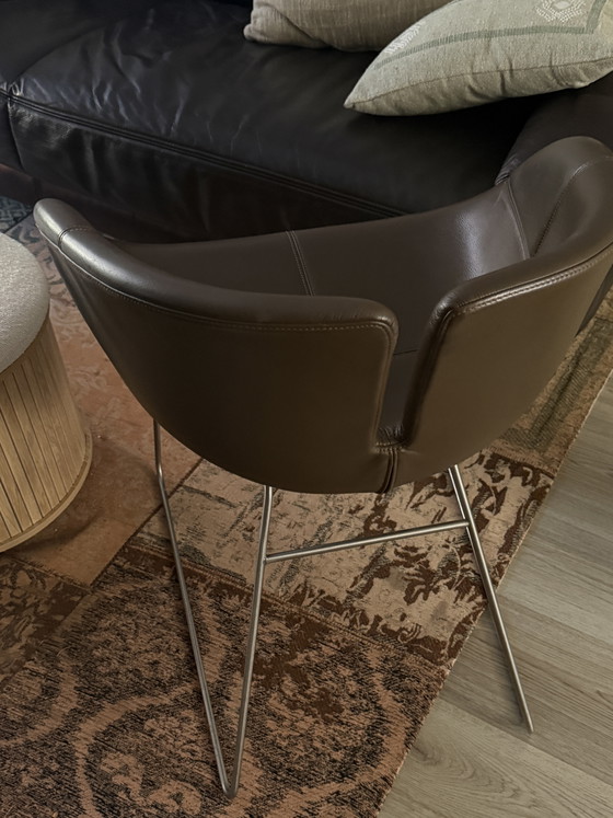 1 sedia Moroso Fjord in pelle – Sedie e poltrone, Leather, Metal (photo 5 of 5)