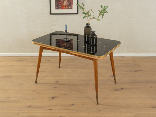 50s Extendable Glass/Wooden Table