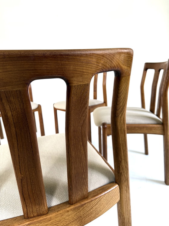 Image 1 of 6x chaise de salle à manger vintage Dyrlund '70s