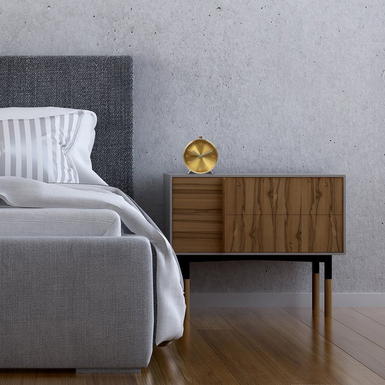 Image 1 of Cloudnola Glam Alarm Clock Gold