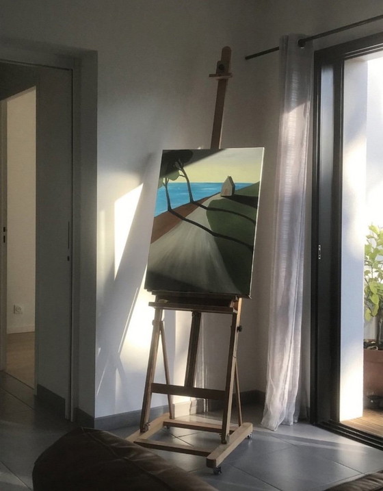 Image 1 of Öl auf bespanntem Keilrahmen 81x60cm.  Wird ohne Rahmen verkauft