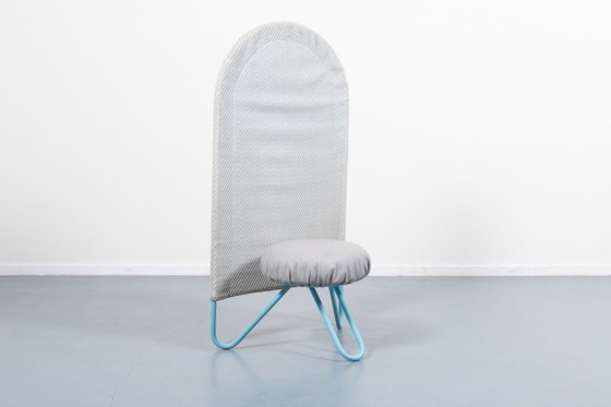 Image 1 of 1980’s Rare Italian design high back chair from Bonaldo