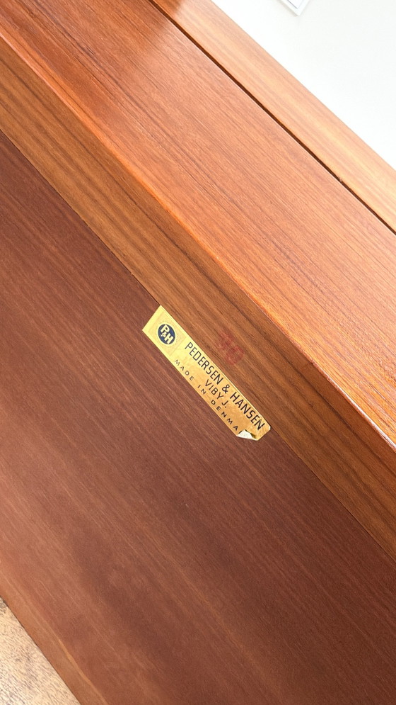 Mensola da parete vintage danese in legno di teak Pedersen & Hansen – Scaffali a muro, Wood (photo 13 of 13)