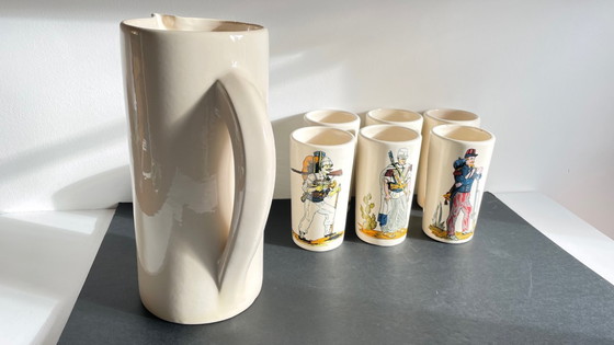 Image 1 of Vintage keramische sinaasappelset