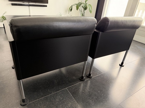 2 sedie Rosenthal Folio di Cini Boeri – Poltrone, Leather, Metal (photo 6 of 8)
