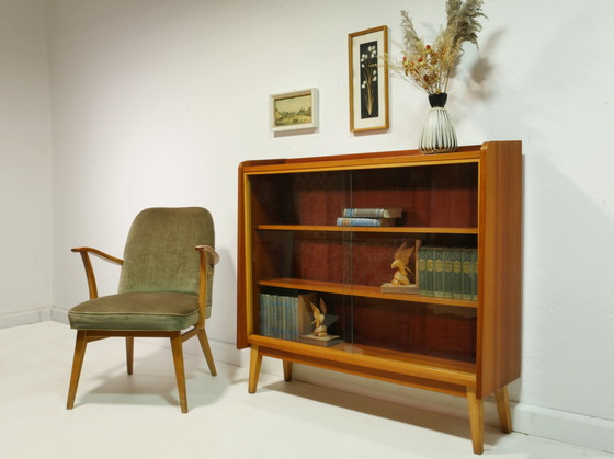 Image 1 of Vintage bookcase, display cabinet, 60s, Germany