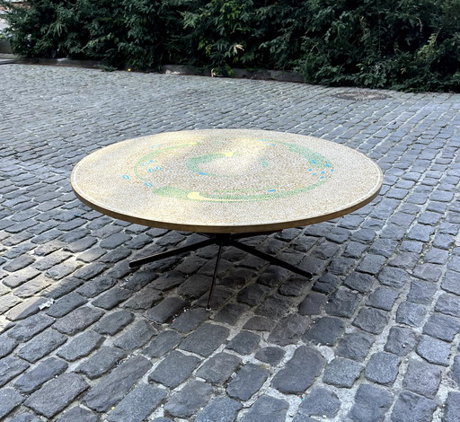 A Mosaic Coffee Table by Berthold Müller, Germany, 1960's