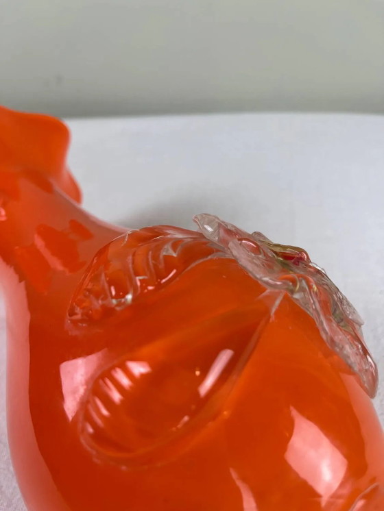 Geblazen glazen vaas uit Murano – Vazen, Crystal, Glass, Vintage (photo 8 of 10)