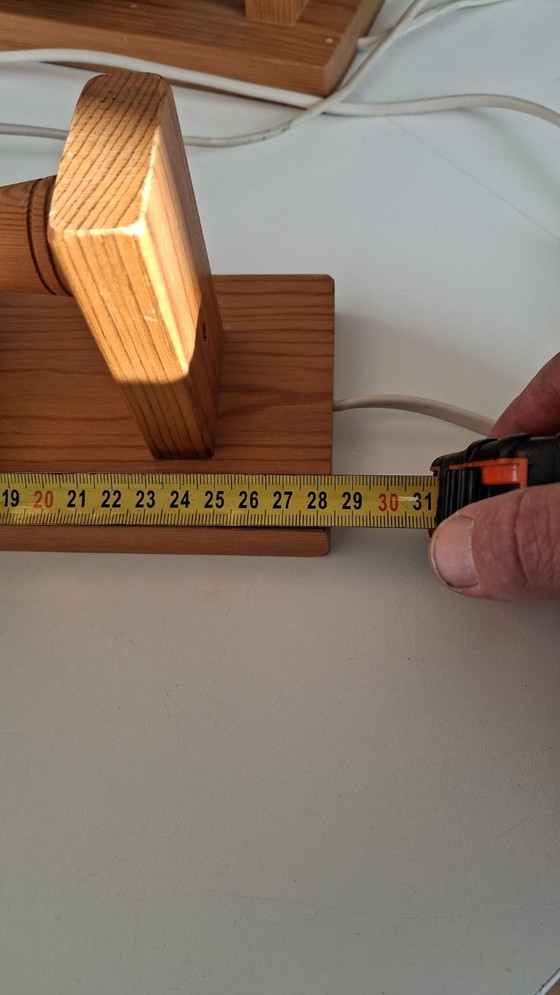 Image 1 of Zweedse designer lamp handgemaakt 