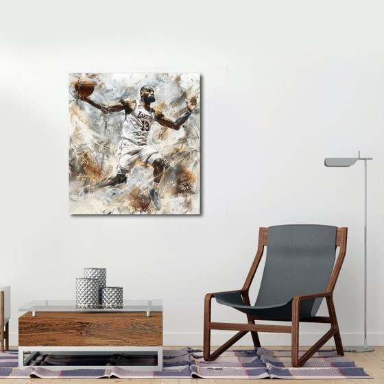 Image 1 of Alberto RICARDO - Lebron JAMES - Toile d'artiste