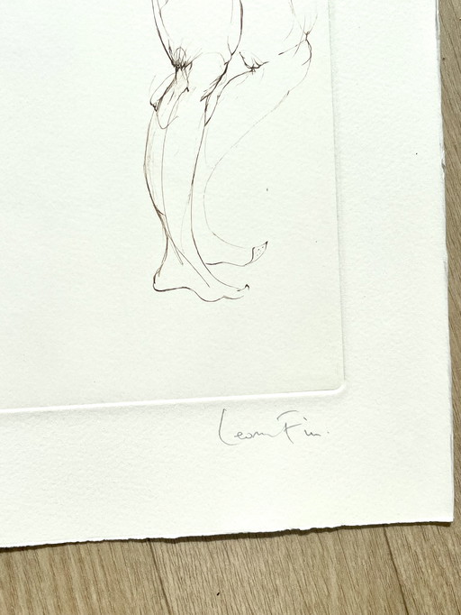Leonor Fini, Rare Lithograph on Arches Paper, Circa 1980
