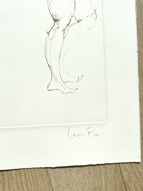 Image 1 of Leonor Fini, Litografía poco común sobre papel Arches, alrededor de 1980