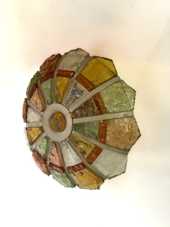 Image 1 of Lampe aus Muranoglas in sommerlichen Farbtönen