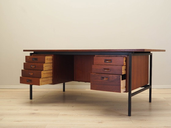 Image 1 of Scrivania in teak, design danese, anni '70, produttore: Danimarca