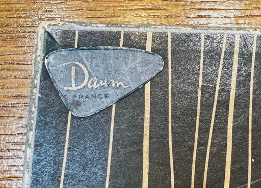 2 vintage Daum crystal salt cellars from the 1960s