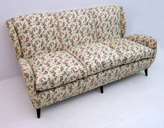 Image 1 of Gio Ponti N. 512 Mid-Century Modern Italian Sofa for ISA, 1950s