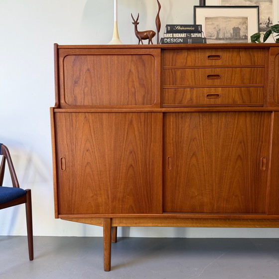 Buffet vintage, danois (avec bar) – Højslev Møbelfabrik Aalborg, Bois (photo 4 of 15)