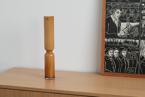 Image 1 of Glasvase, dänisches Design, 1980er Jahre, hergestellt von BoConcept