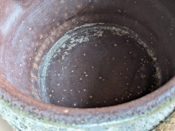 Image 1 of Zeldzaamheid! Vintage hangende mand | Vet Lava Ontwerp | Mid Century bloempot jaren 50/60