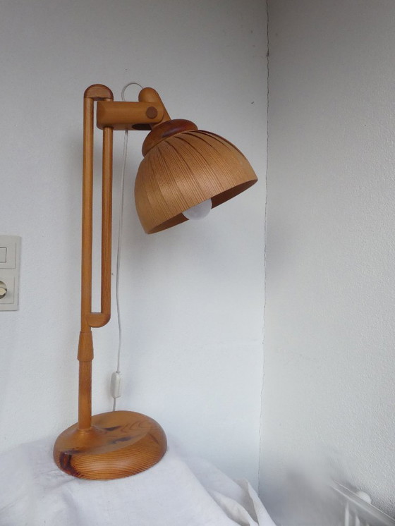 Image 1 of Tischlampe Holz Hans Agne Jakobsson AB Ellysett Markaryd UK2aEb