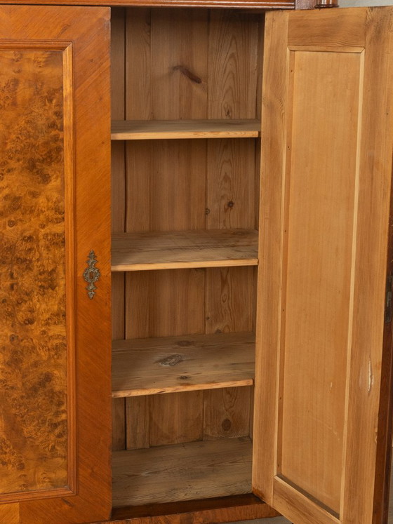 Antieke Wilhelminische vertiko uit circa 1880 – Ladekasten, Hout (photo 9 of 10)