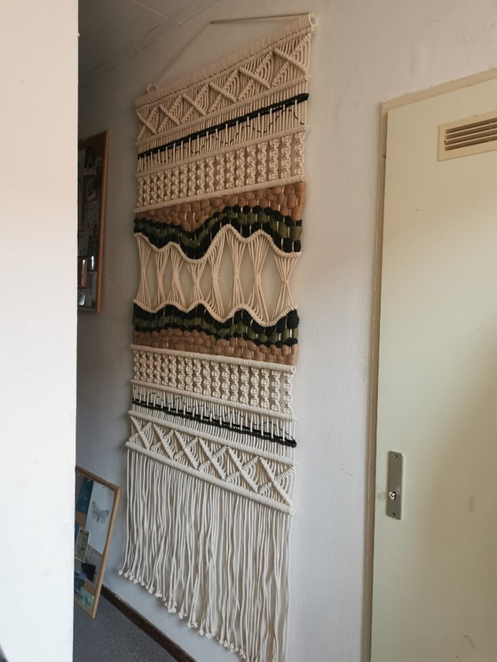 Image 1 of Einzigartiger handgefertigter Wandteppich