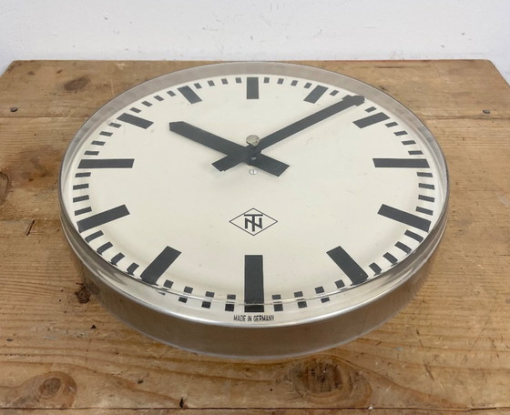Image 1 of Industrial Station Wall Clock from TN, 1960