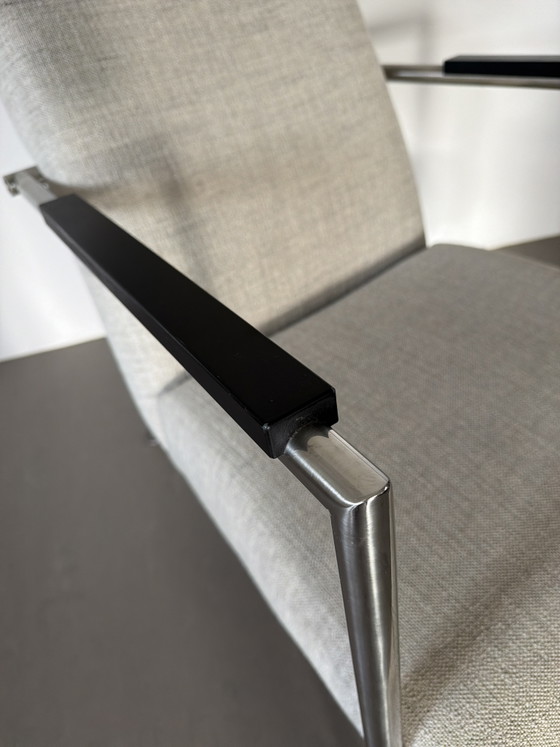 Fauteuil design, sans marque – Metal, Textile (photo 2 of 6)