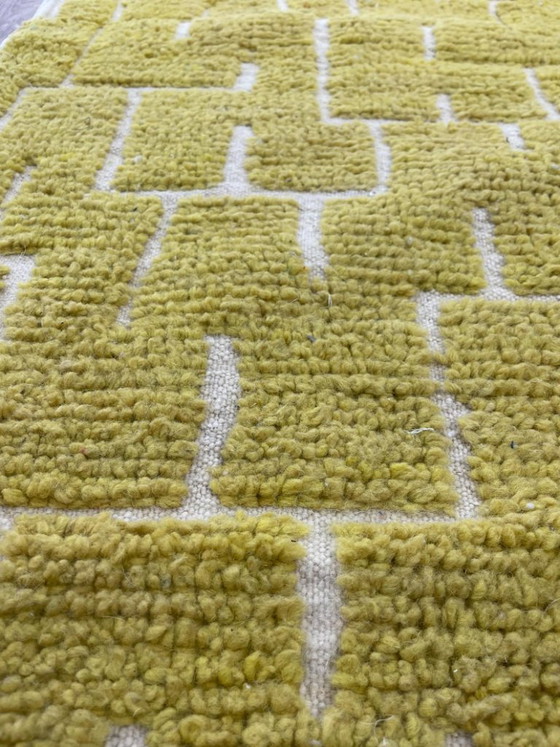 Image 1 of Handgefertigter Läuferteppich 300 cm x 70 cm