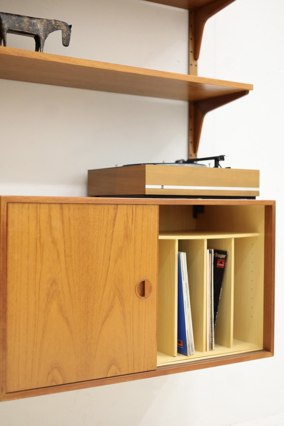 Image 1 of Wandsysteem Teak, Hansen en Guldborg Jaren 60