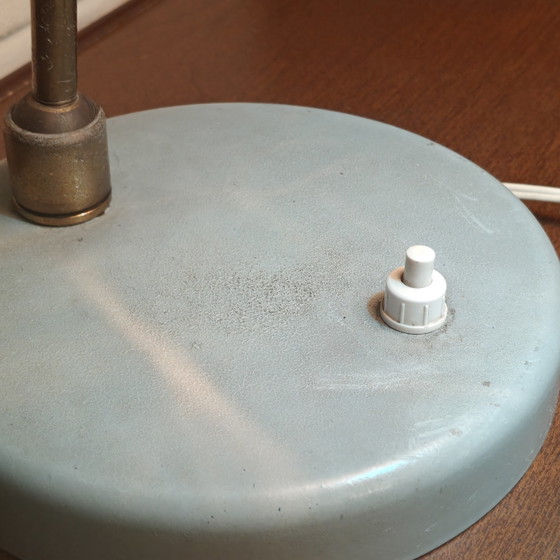 Rare Mid-Century Modern Desk Lamp – Unknown Designer – 1950s/60s – Original Condition – Table lamps, Brass (photo 7 of 15)