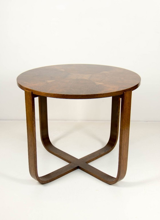 Image 1 of Mesa de centro Art Déco H-168 de Halabala para UP Zavody, década de 1930.
