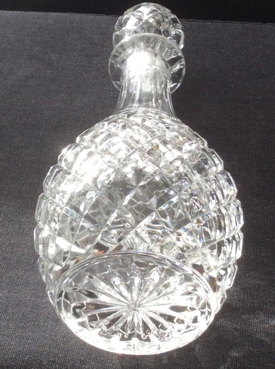 Image 1 of Caraffa/decanter in cristallo d'epoca. Nessun danno.